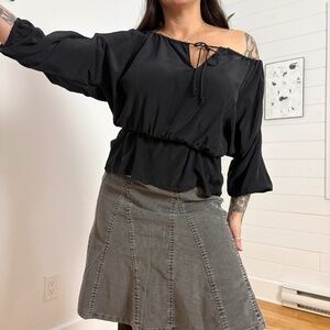 Aaron Ashe silk blouse